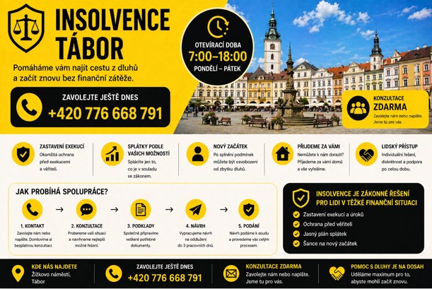 Dluhová
              poradna Tábor