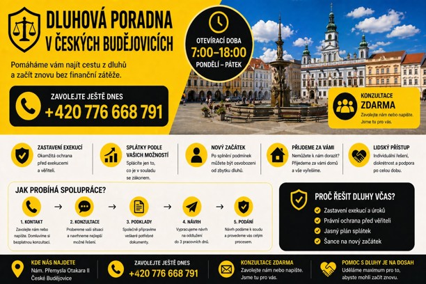 Dluhová poradna v Českých Budě